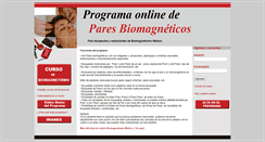 Desktop Screenshot of biomagnetismo.tv